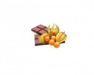 raw sladkosti physalis čokoláda